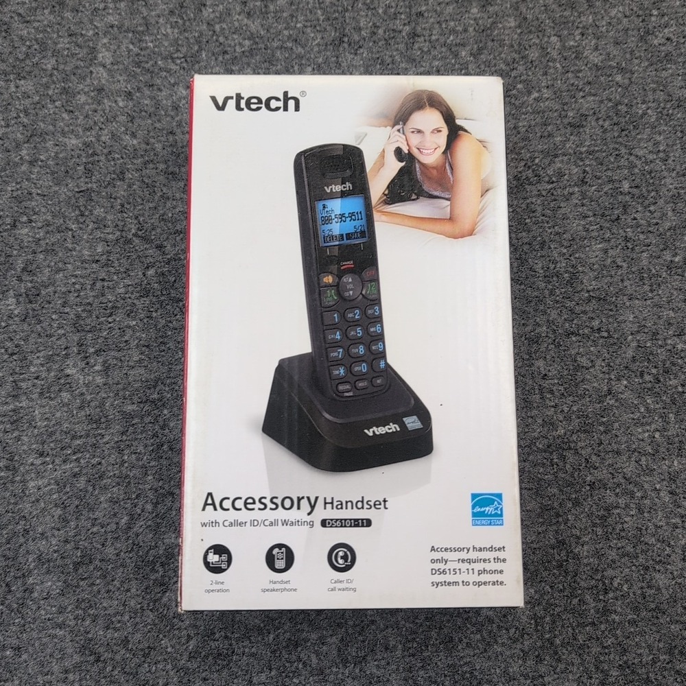 VTech DS6101-11 2-Line Accessory Handset Caller with Caller ID Call Waiting